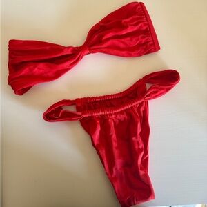 Hard Swimwear Silky Bandeau Bikini